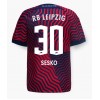 RB Leipzig Benjamin Sesko #30 Bortatröja 2023-24 Korta ärmar